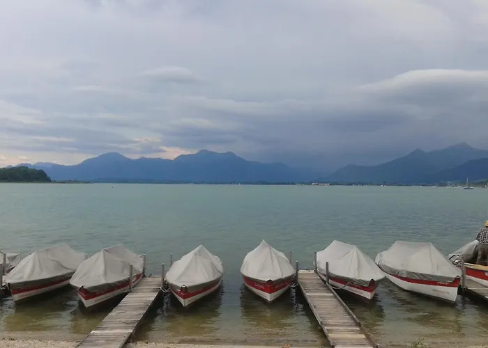 3-zi Atelierdachwohnung Mit Bergblick Seenaehe Und 2 Loggia * Bernau am Chiemsee