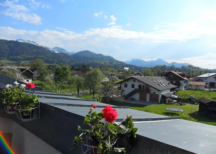 3-zi Atelierdachwohnung Mit Bergblick Seenaehe Und 2 Loggia Bernau am Chiemsee